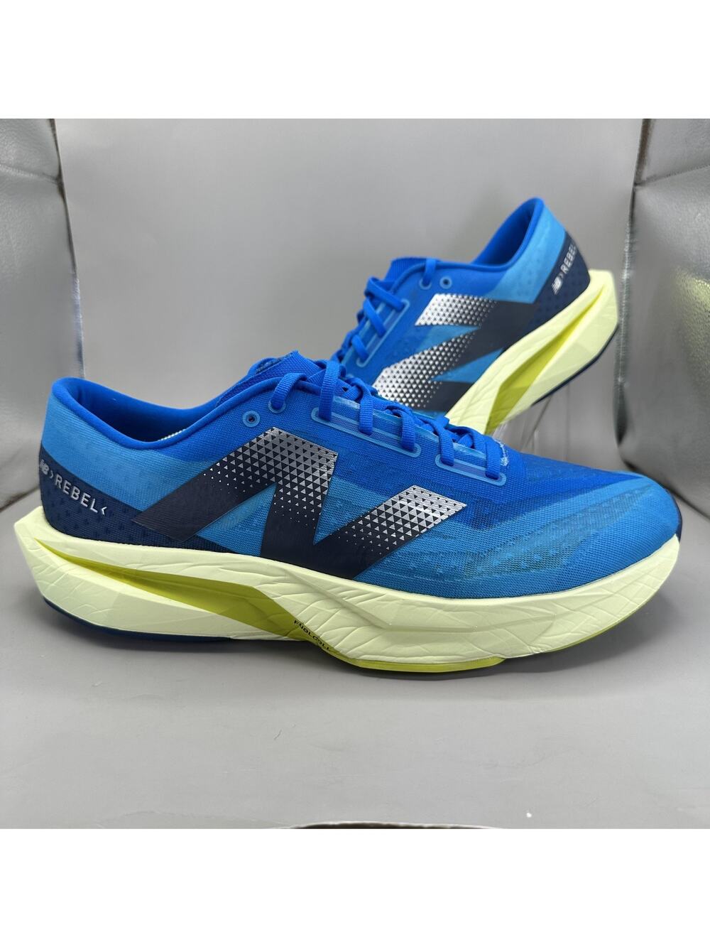 New Balance FuelCell Rebel v4 Shoes Mens 14 2E Blue Running Sneakers MFCXLQ4
